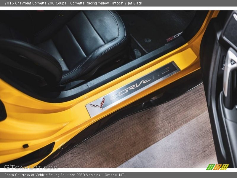 Corvette Racing Yellow Tintcoat / Jet Black 2016 Chevrolet Corvette Z06 Coupe