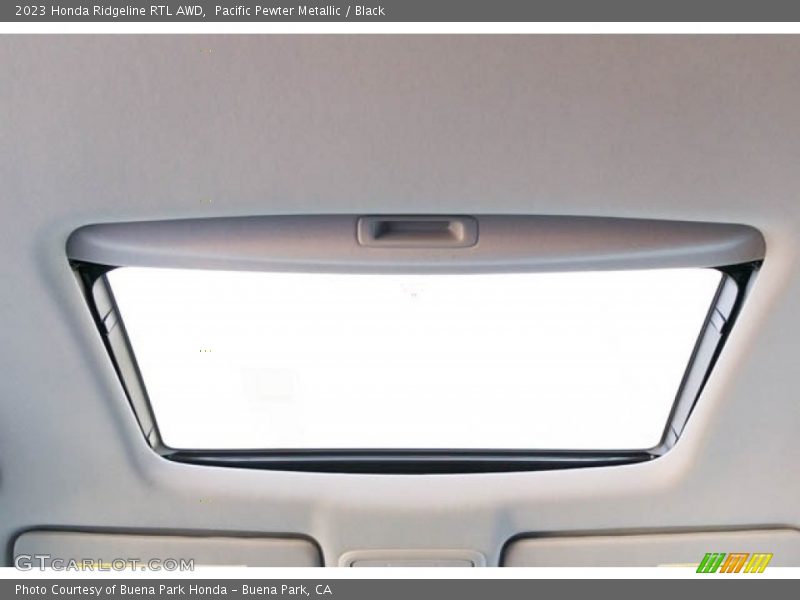 Pacific Pewter Metallic / Black 2023 Honda Ridgeline RTL AWD