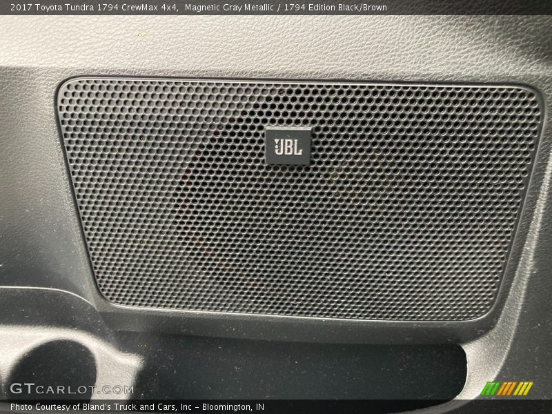 Magnetic Gray Metallic / 1794 Edition Black/Brown 2017 Toyota Tundra 1794 CrewMax 4x4