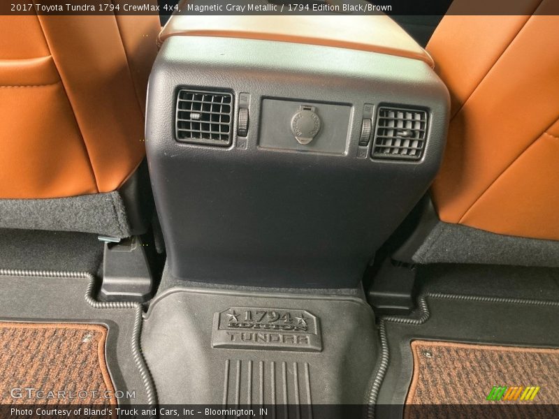 Magnetic Gray Metallic / 1794 Edition Black/Brown 2017 Toyota Tundra 1794 CrewMax 4x4