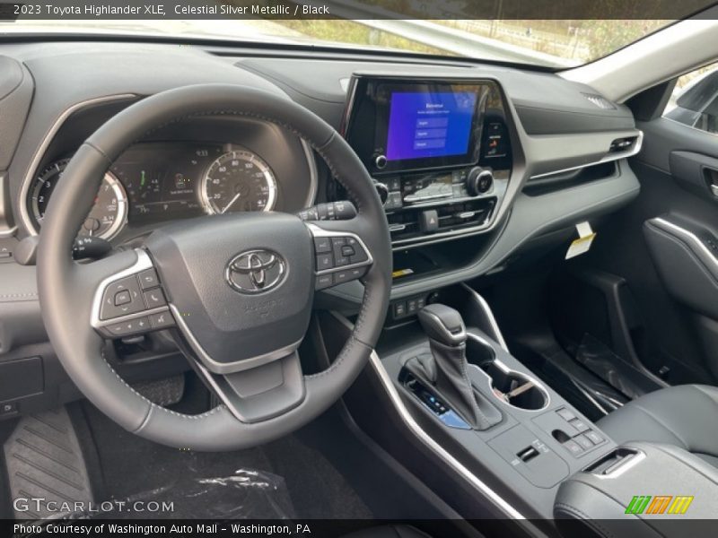 Dashboard of 2023 Highlander XLE