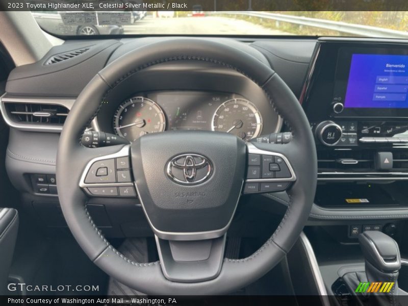  2023 Highlander XLE Steering Wheel