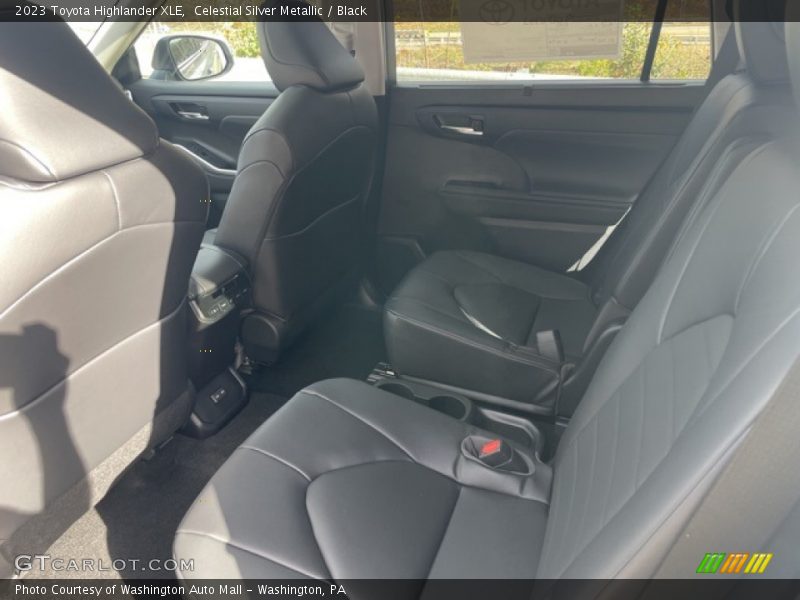 Rear Seat of 2023 Highlander XLE
