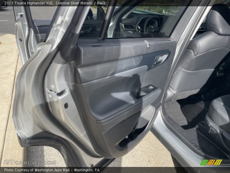 Celestial Silver Metallic / Black 2023 Toyota Highlander XLE