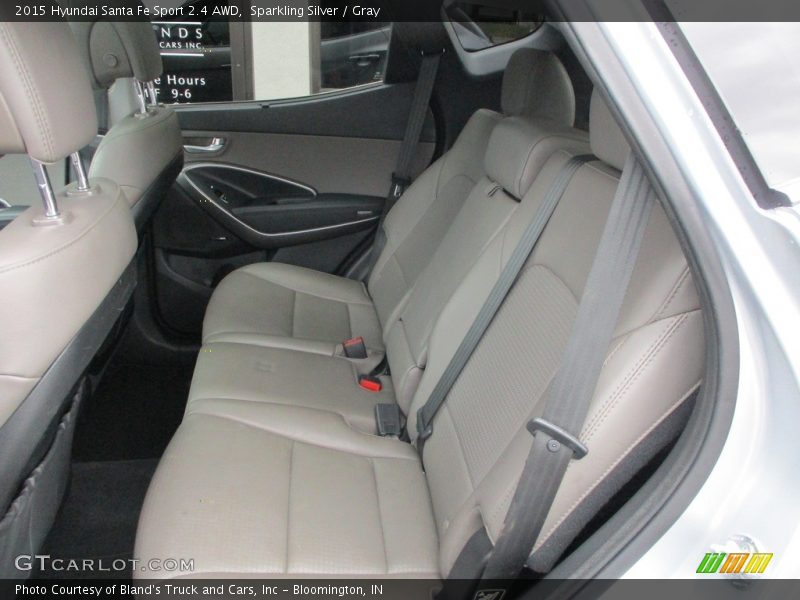 Sparkling Silver / Gray 2015 Hyundai Santa Fe Sport 2.4 AWD