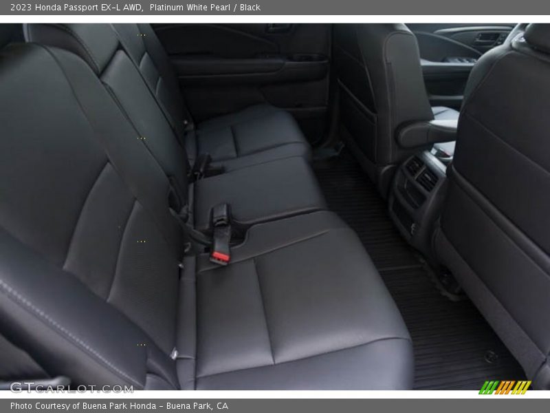 Platinum White Pearl / Black 2023 Honda Passport EX-L AWD