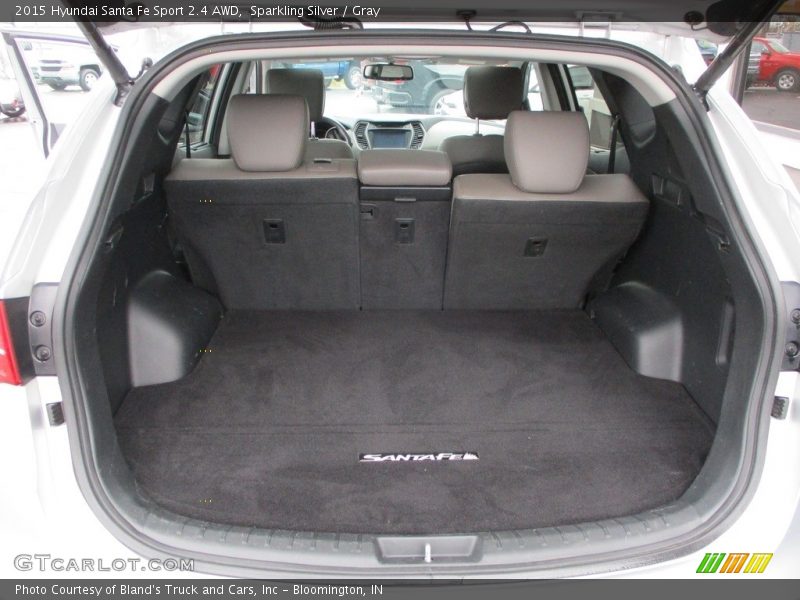 Sparkling Silver / Gray 2015 Hyundai Santa Fe Sport 2.4 AWD