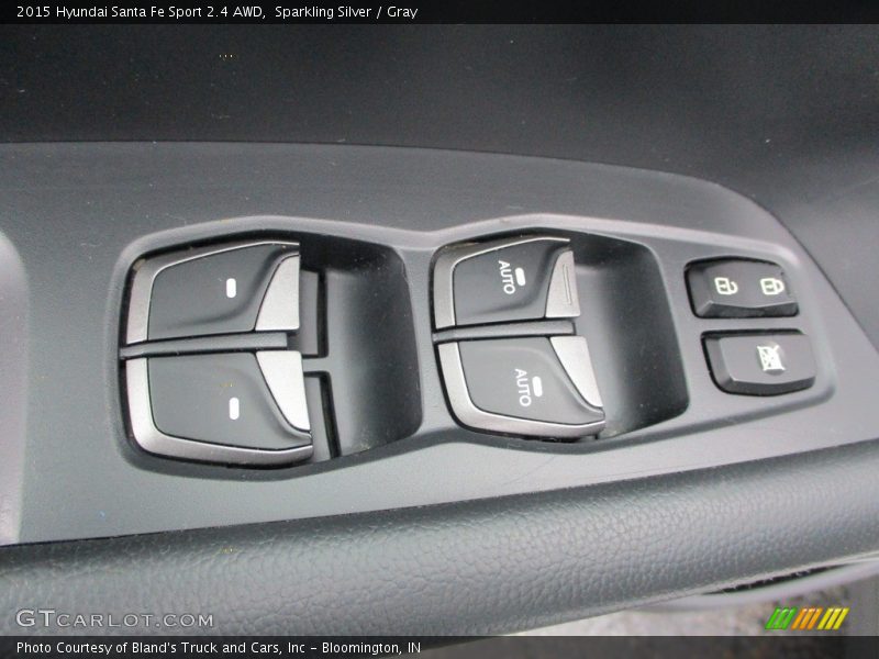 Sparkling Silver / Gray 2015 Hyundai Santa Fe Sport 2.4 AWD