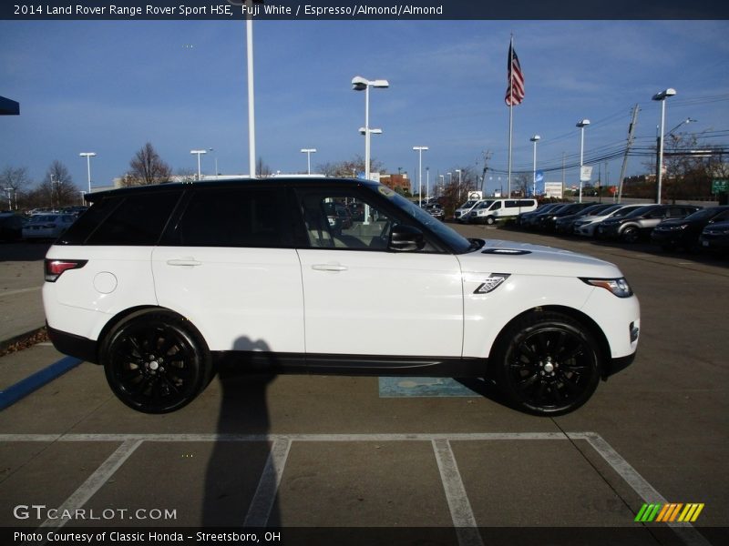 Fuji White / Espresso/Almond/Almond 2014 Land Rover Range Rover Sport HSE