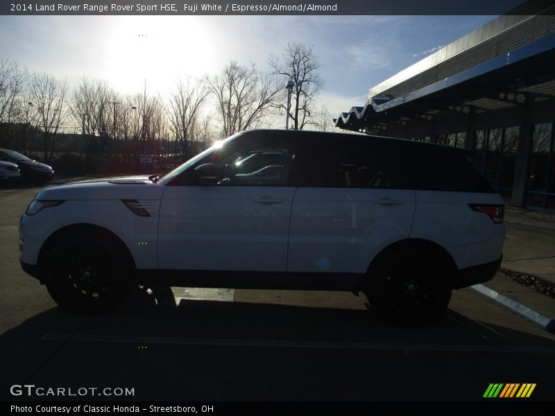 Fuji White / Espresso/Almond/Almond 2014 Land Rover Range Rover Sport HSE