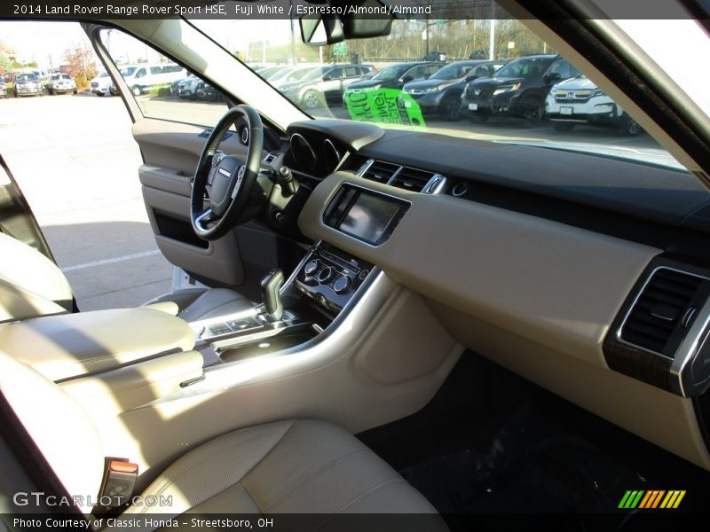 Fuji White / Espresso/Almond/Almond 2014 Land Rover Range Rover Sport HSE