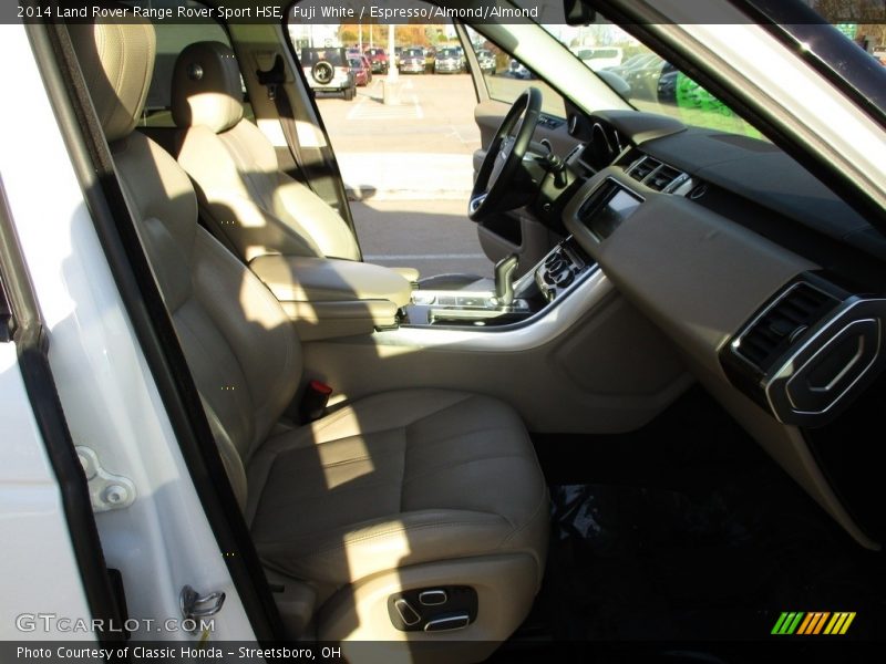 Fuji White / Espresso/Almond/Almond 2014 Land Rover Range Rover Sport HSE