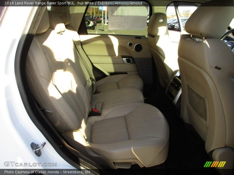 Fuji White / Espresso/Almond/Almond 2014 Land Rover Range Rover Sport HSE