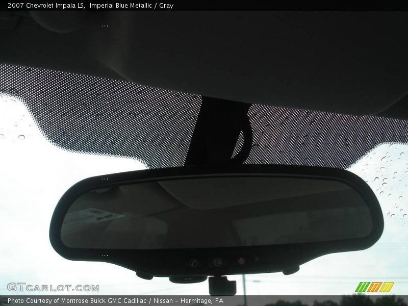 Imperial Blue Metallic / Gray 2007 Chevrolet Impala LS