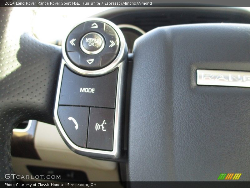Fuji White / Espresso/Almond/Almond 2014 Land Rover Range Rover Sport HSE