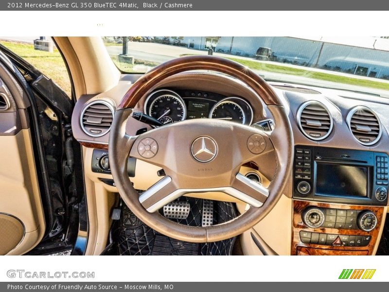 Black / Cashmere 2012 Mercedes-Benz GL 350 BlueTEC 4Matic