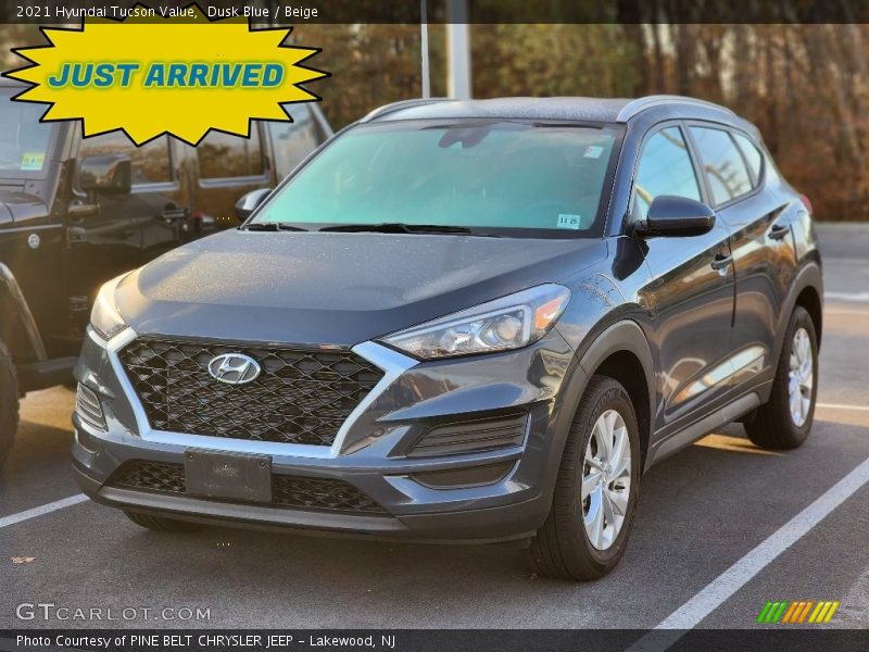 Dusk Blue / Beige 2021 Hyundai Tucson Value