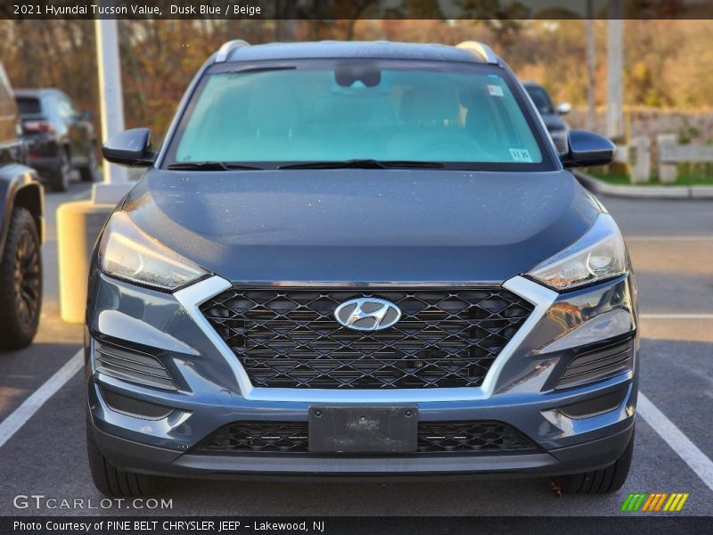 Dusk Blue / Beige 2021 Hyundai Tucson Value