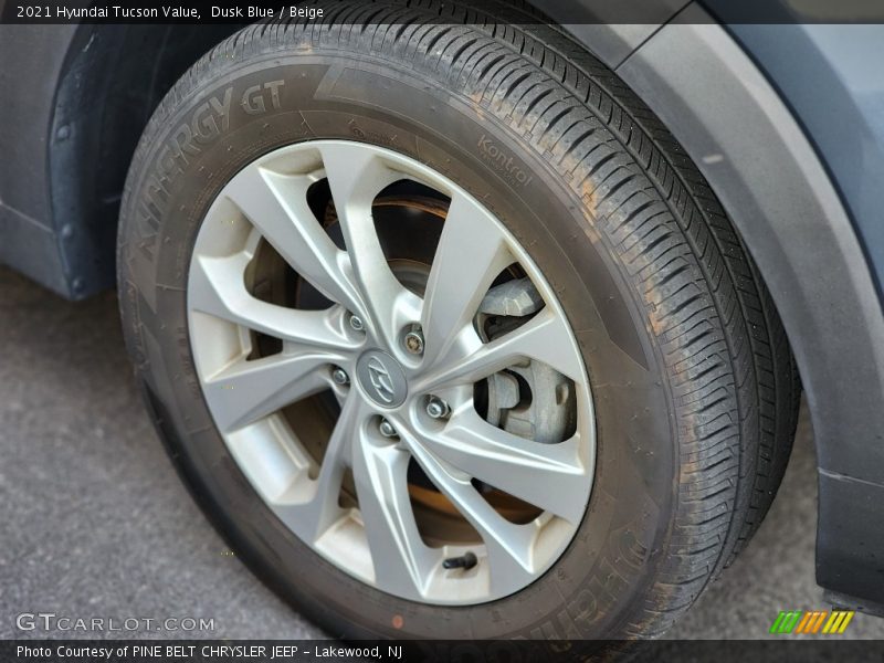 Dusk Blue / Beige 2021 Hyundai Tucson Value