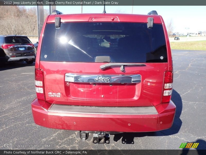 Deep Cherry Red Crystal Pearl / Dark Slate Gray 2012 Jeep Liberty Jet 4x4