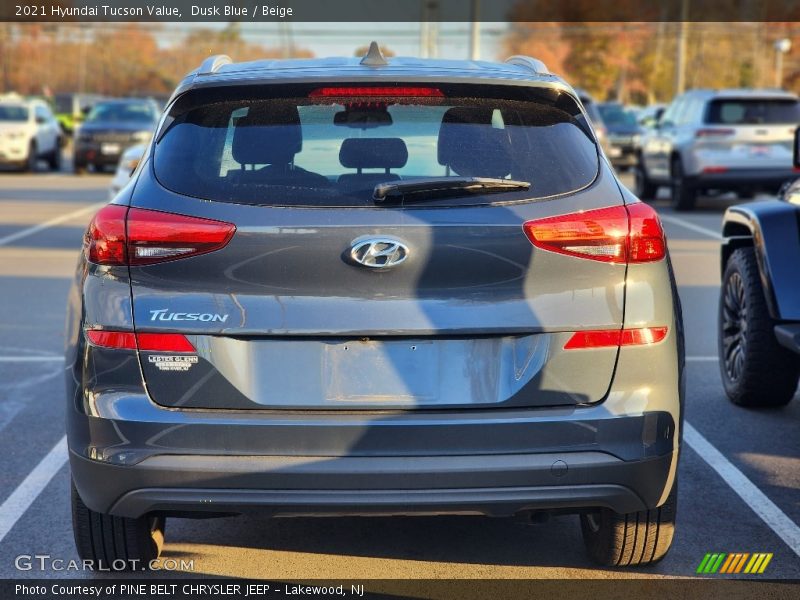 Dusk Blue / Beige 2021 Hyundai Tucson Value