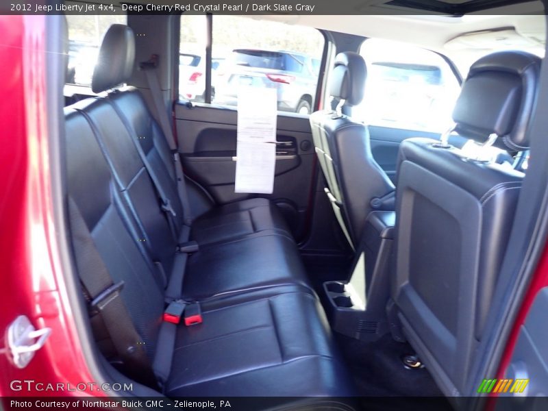 Deep Cherry Red Crystal Pearl / Dark Slate Gray 2012 Jeep Liberty Jet 4x4