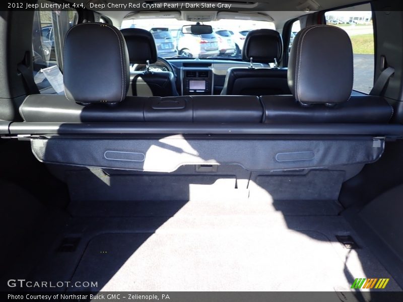 Deep Cherry Red Crystal Pearl / Dark Slate Gray 2012 Jeep Liberty Jet 4x4