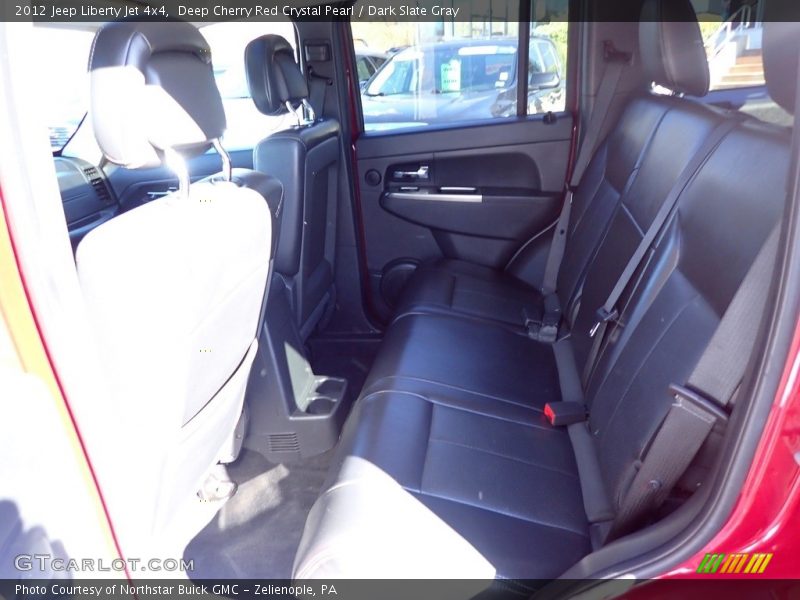 Deep Cherry Red Crystal Pearl / Dark Slate Gray 2012 Jeep Liberty Jet 4x4