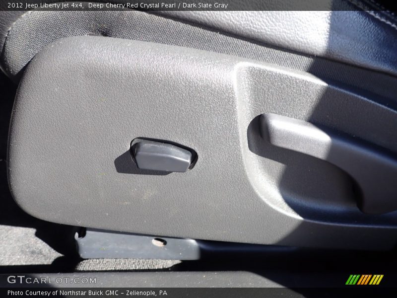 Deep Cherry Red Crystal Pearl / Dark Slate Gray 2012 Jeep Liberty Jet 4x4