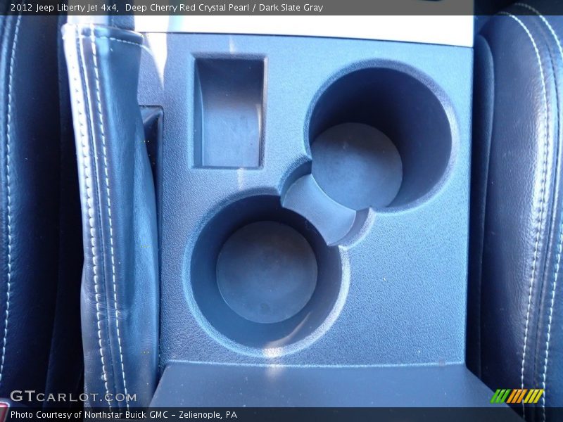 Deep Cherry Red Crystal Pearl / Dark Slate Gray 2012 Jeep Liberty Jet 4x4