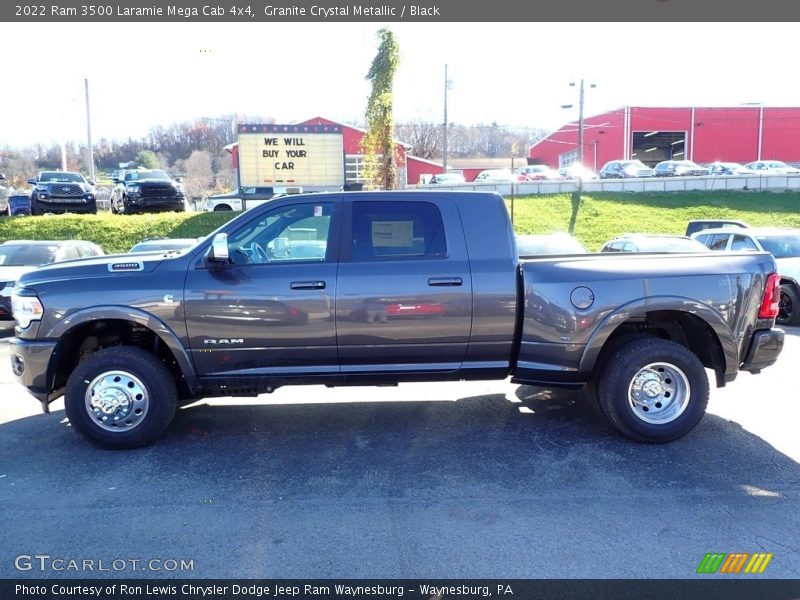  2022 3500 Laramie Mega Cab 4x4 Granite Crystal Metallic