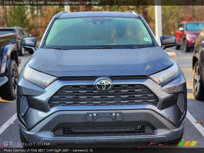 Magnetic Gray Metallic / Light Gray 2020 Toyota RAV4 LE AWD