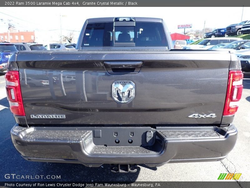 Granite Crystal Metallic / Black 2022 Ram 3500 Laramie Mega Cab 4x4
