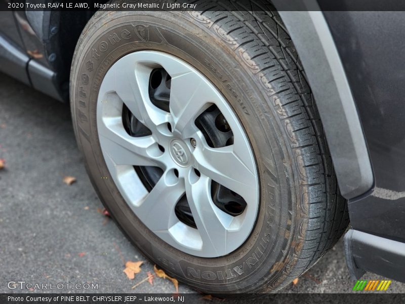 Magnetic Gray Metallic / Light Gray 2020 Toyota RAV4 LE AWD