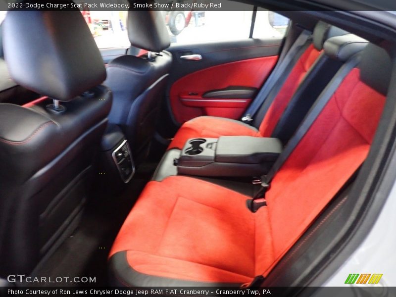 Smoke Show / Black/Ruby Red 2022 Dodge Charger Scat Pack Widebody