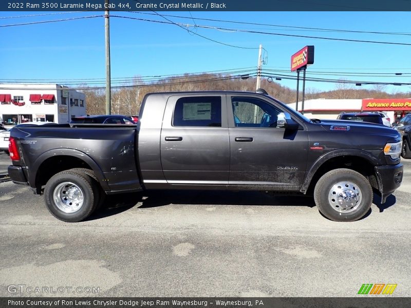  2022 3500 Laramie Mega Cab 4x4 Granite Crystal Metallic