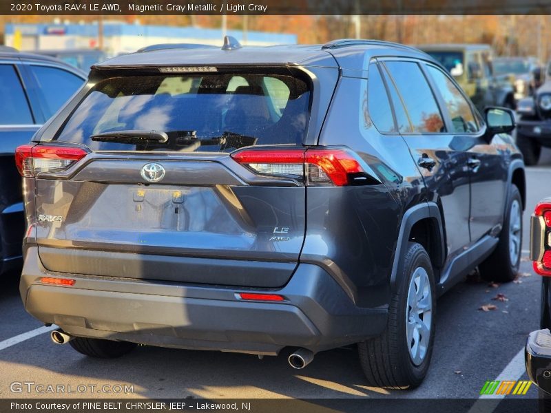 Magnetic Gray Metallic / Light Gray 2020 Toyota RAV4 LE AWD