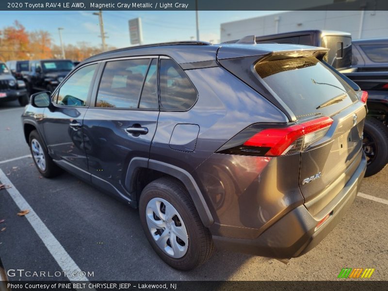 Magnetic Gray Metallic / Light Gray 2020 Toyota RAV4 LE AWD