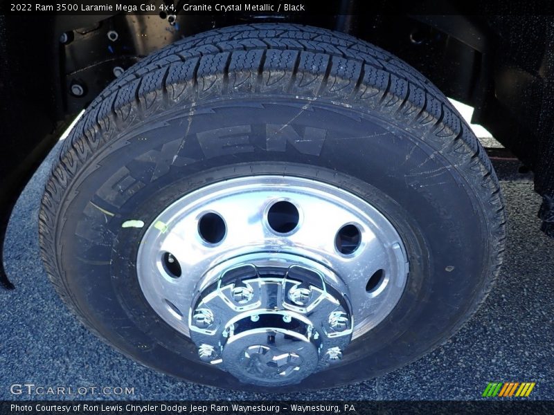 Granite Crystal Metallic / Black 2022 Ram 3500 Laramie Mega Cab 4x4