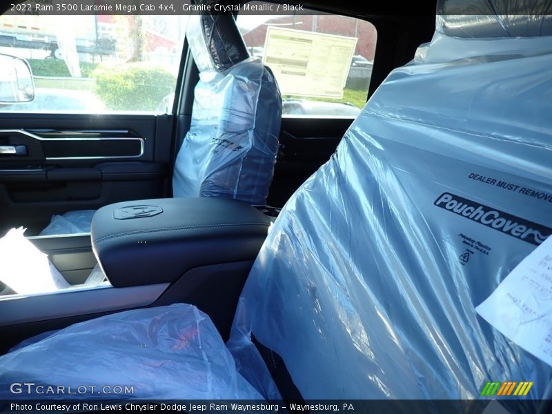 Granite Crystal Metallic / Black 2022 Ram 3500 Laramie Mega Cab 4x4