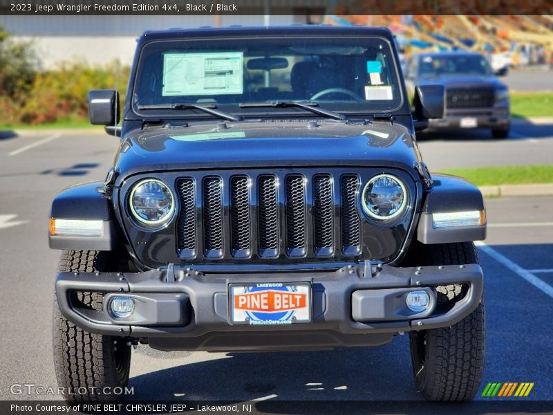 Black / Black 2023 Jeep Wrangler Freedom Edition 4x4