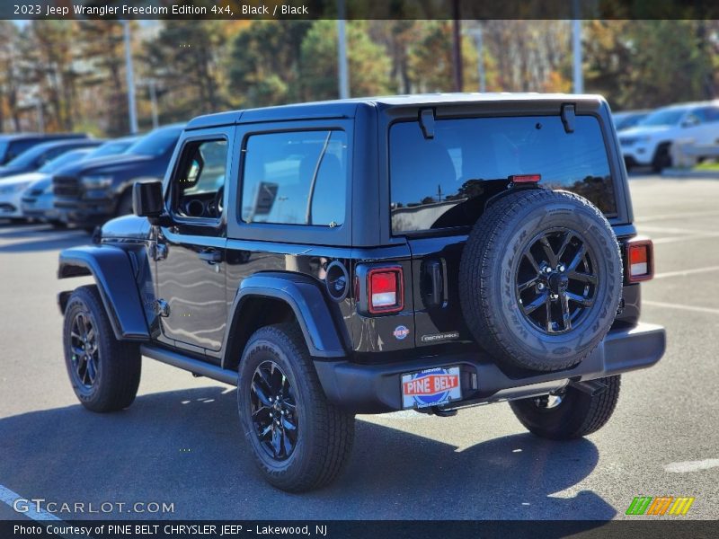 Black / Black 2023 Jeep Wrangler Freedom Edition 4x4