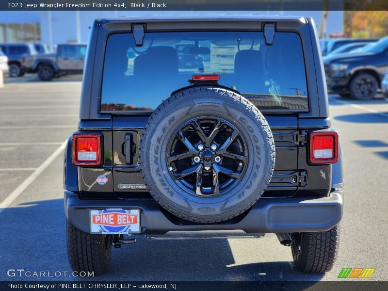 Black / Black 2023 Jeep Wrangler Freedom Edition 4x4