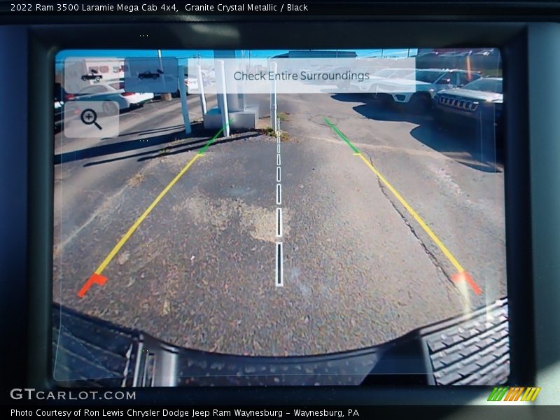 Granite Crystal Metallic / Black 2022 Ram 3500 Laramie Mega Cab 4x4
