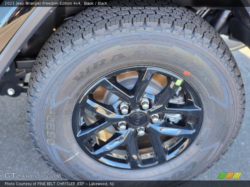 Black / Black 2023 Jeep Wrangler Freedom Edition 4x4