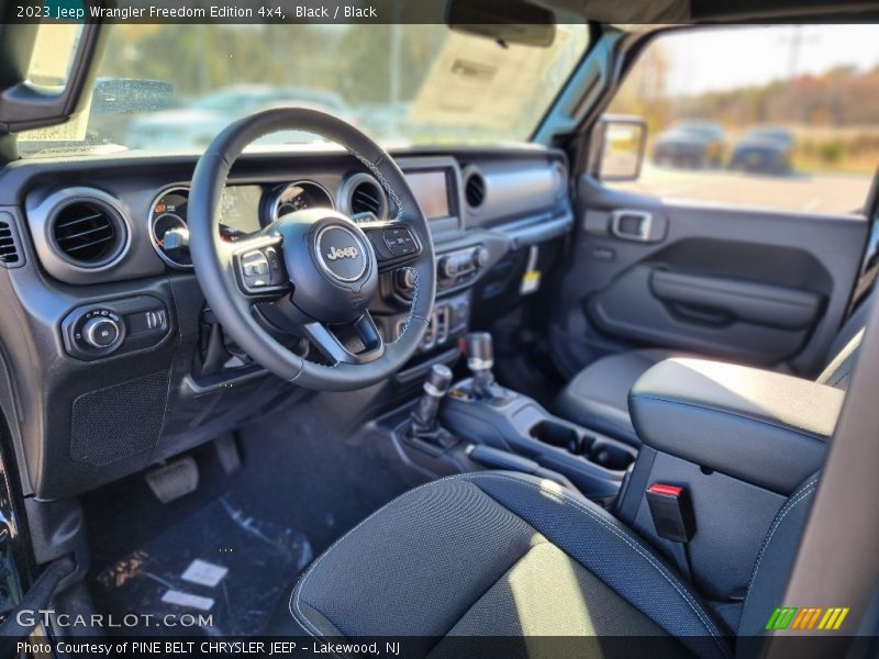Black / Black 2023 Jeep Wrangler Freedom Edition 4x4