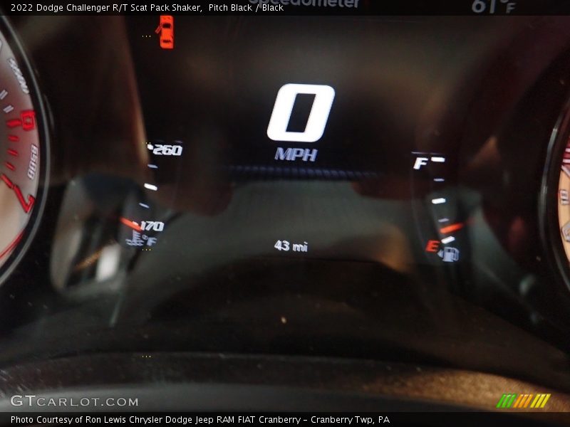 Pitch Black / Black 2022 Dodge Challenger R/T Scat Pack Shaker