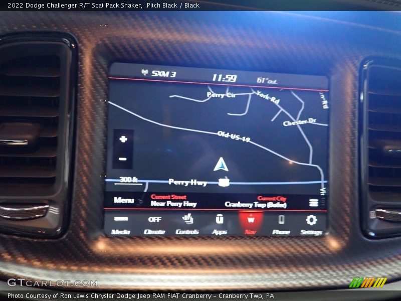 Pitch Black / Black 2022 Dodge Challenger R/T Scat Pack Shaker