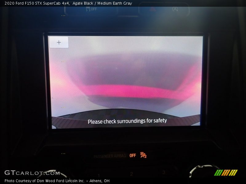 Agate Black / Medium Earth Gray 2020 Ford F150 STX SuperCab 4x4