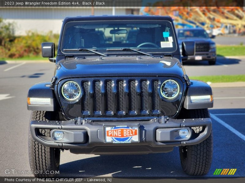 Black / Black 2023 Jeep Wrangler Freedom Edition 4x4
